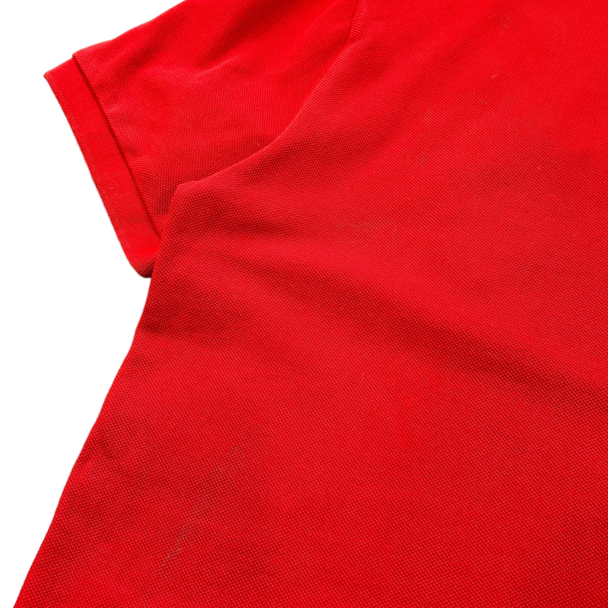 Red Ralph Lauren Polo Shirt (M)