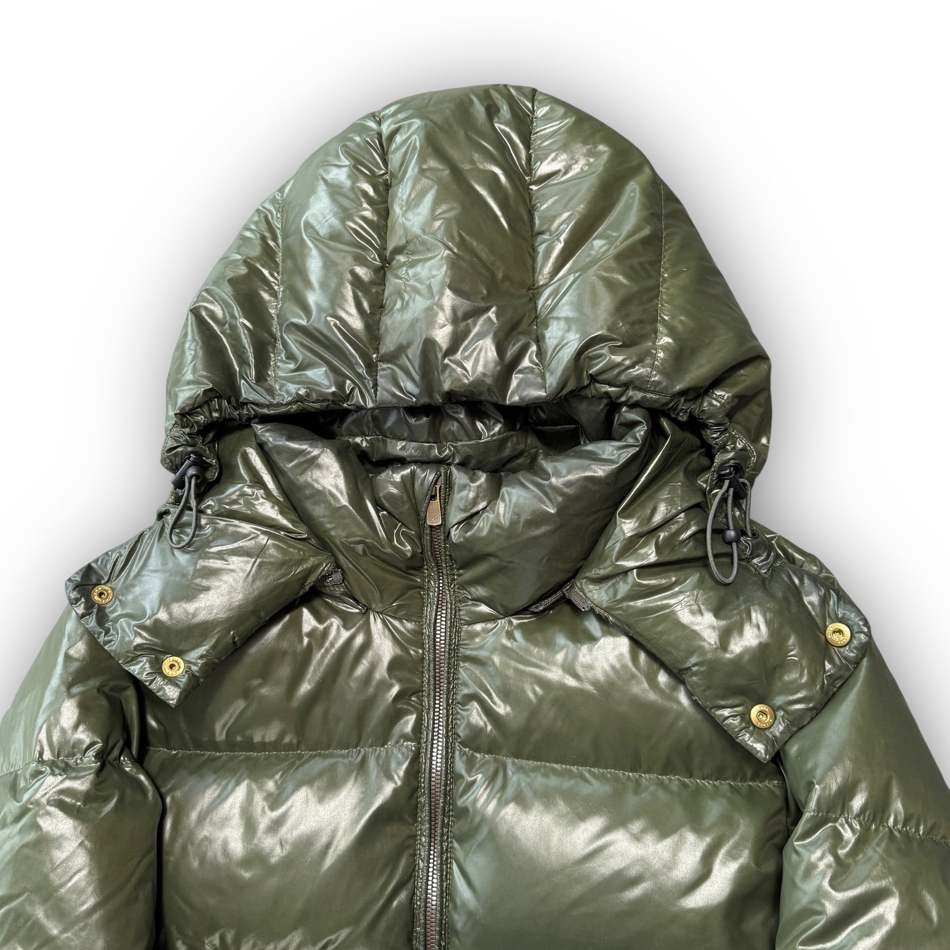 Green Puffer Coat (M)