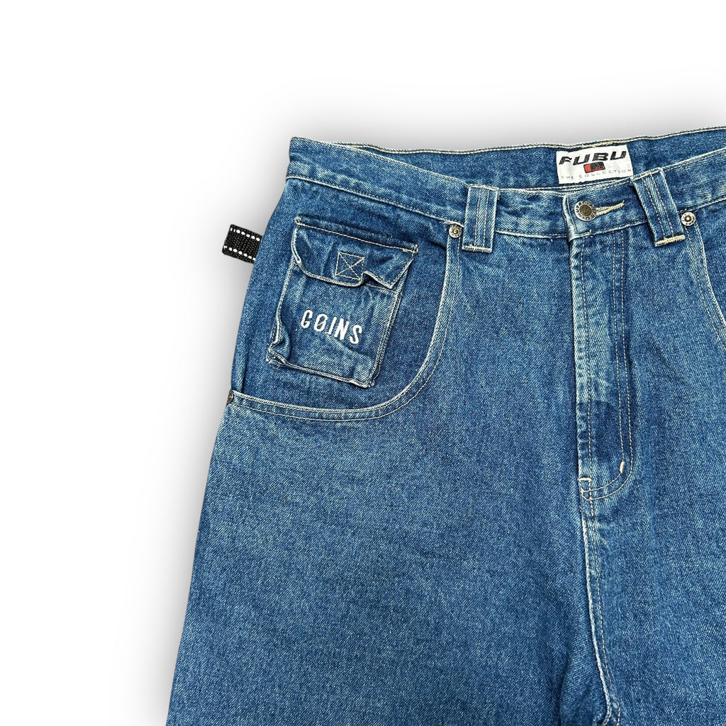 90s Fubu Embroidered Jorts (34")