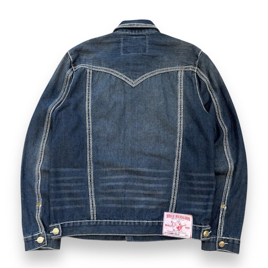 True Religion Big Stitch Denim Jacket (XL)