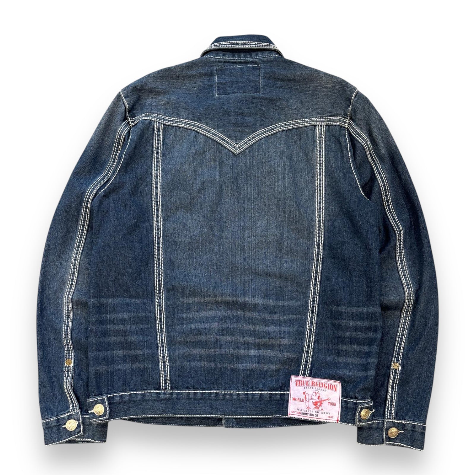 True Religion Big Stitch Denim Jacket (XL)