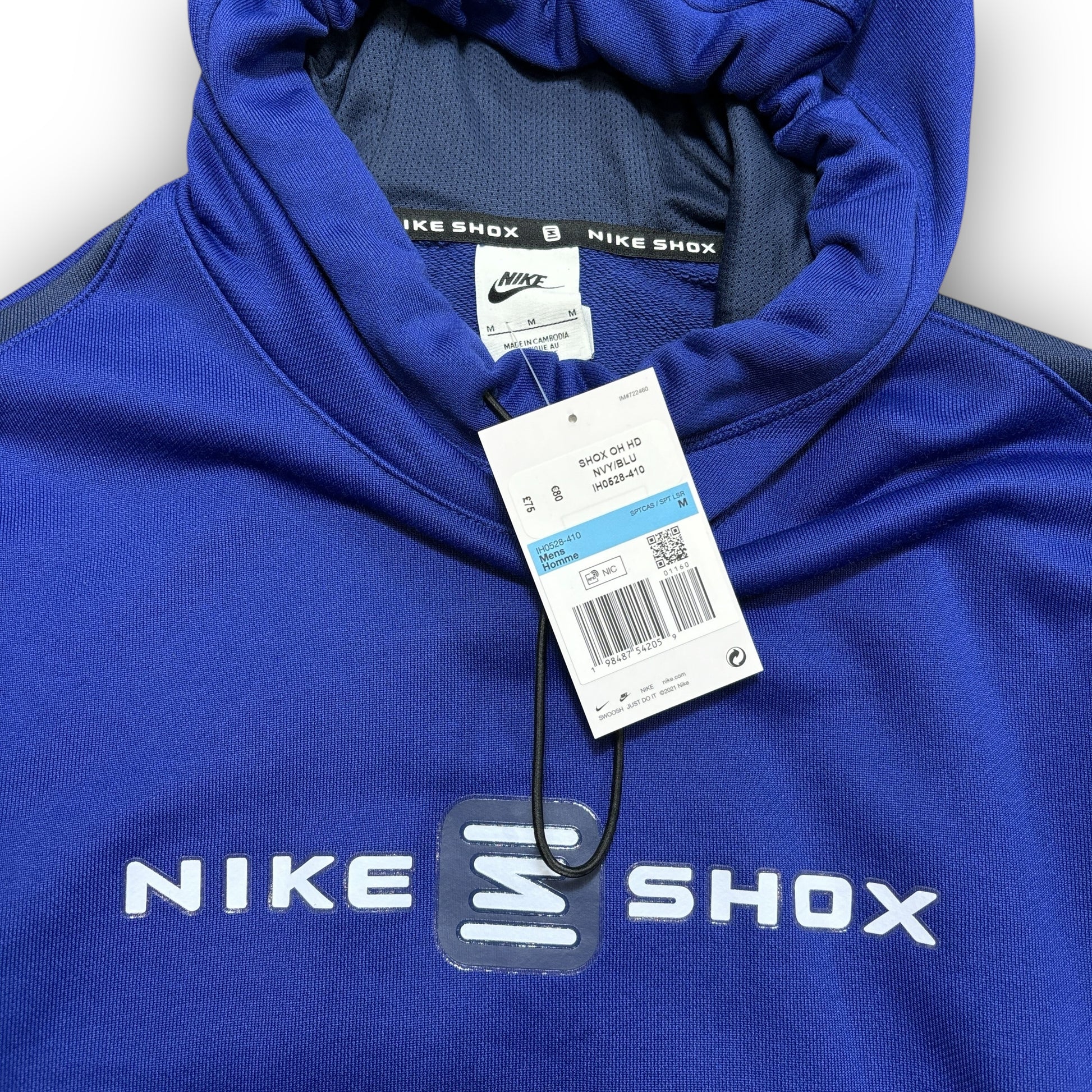 Blue Nike Shox Hoodie (M)