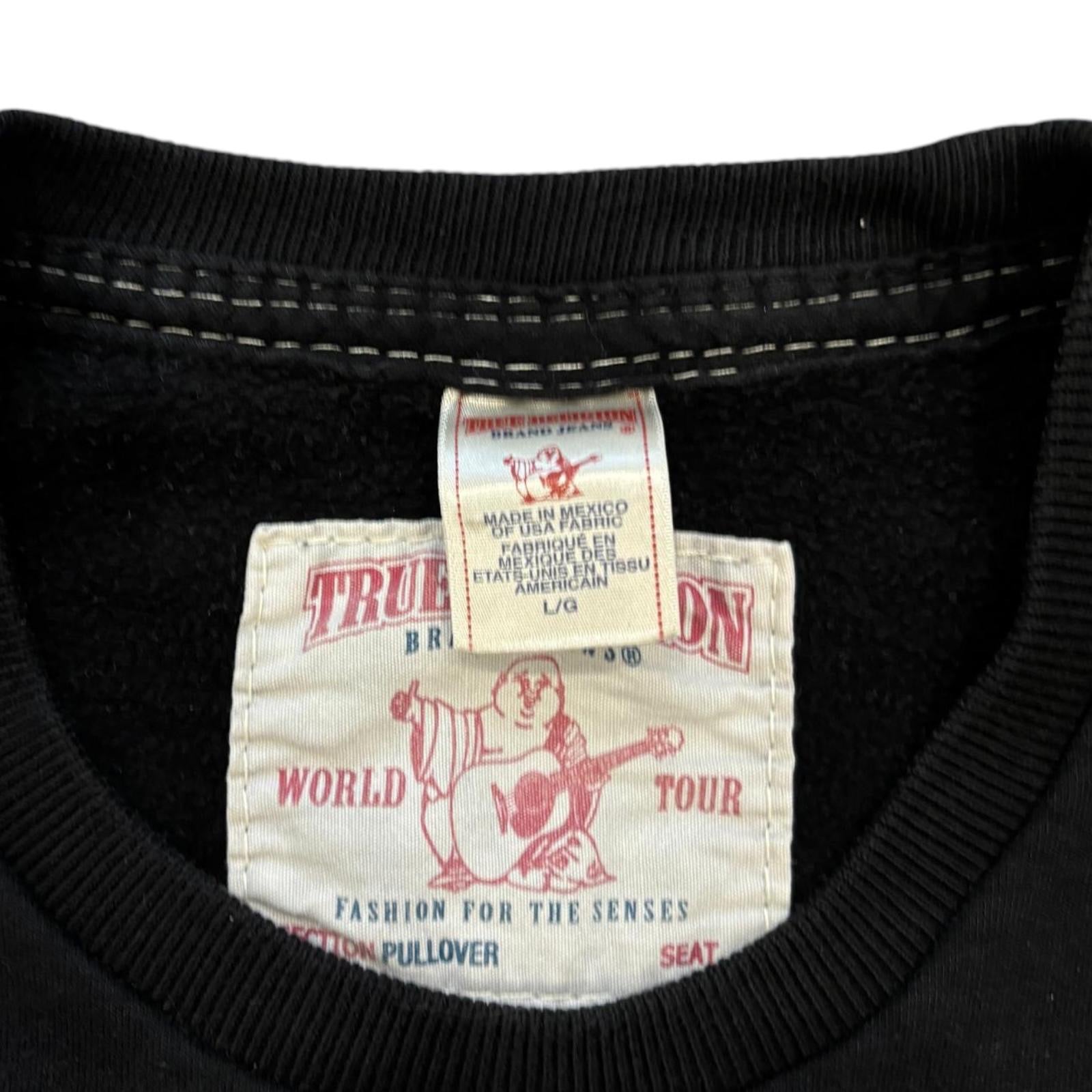 True Religion Contrast Stitch Sweatshirt (L)