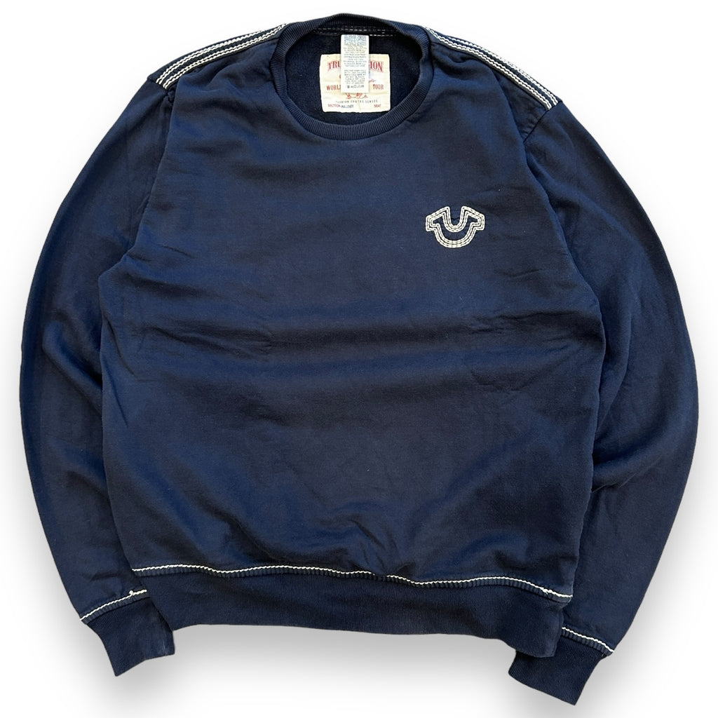 True Religion Contrast Stitch Sweatshirt (XXL)