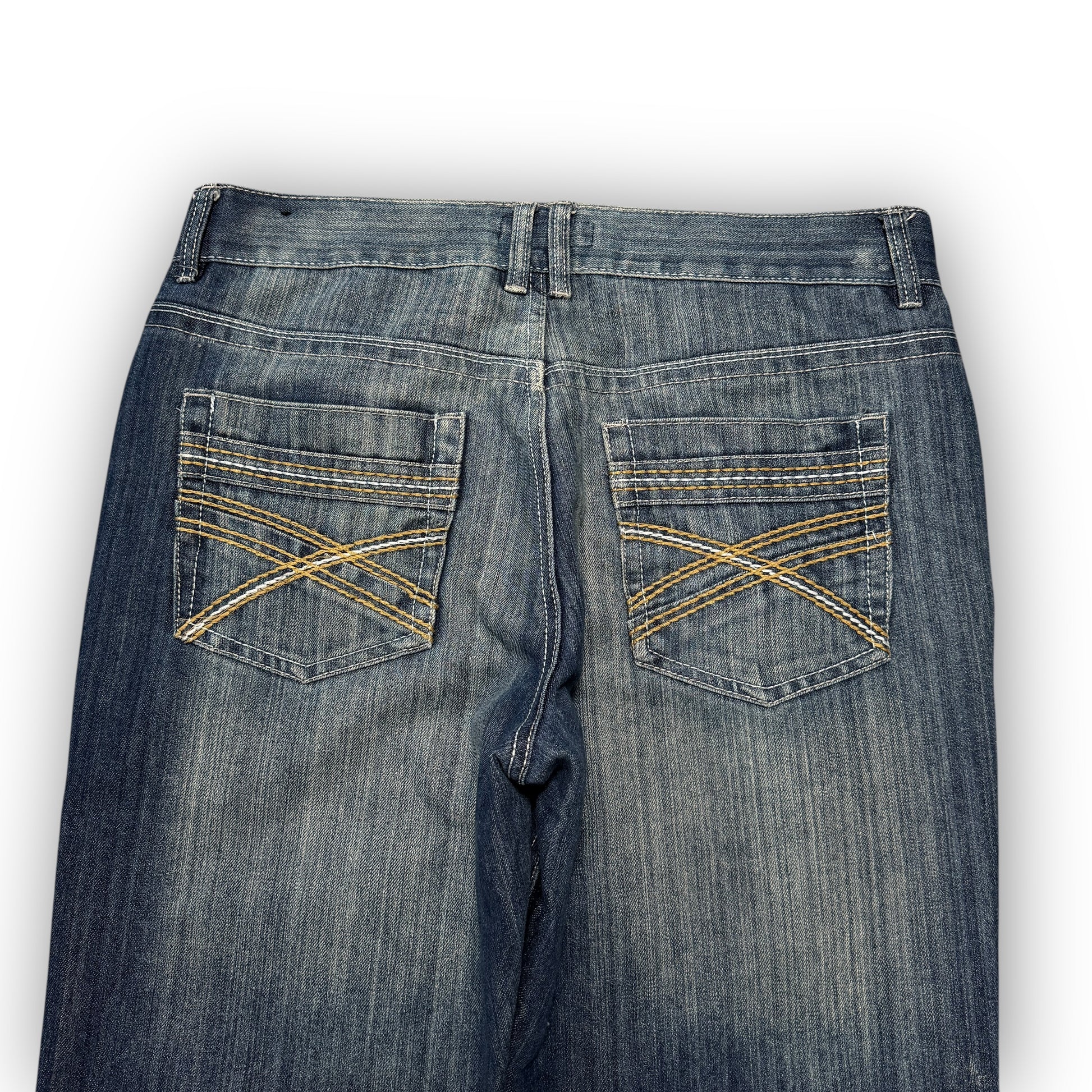 Japanese Embroidered Baggy Jeans (34")