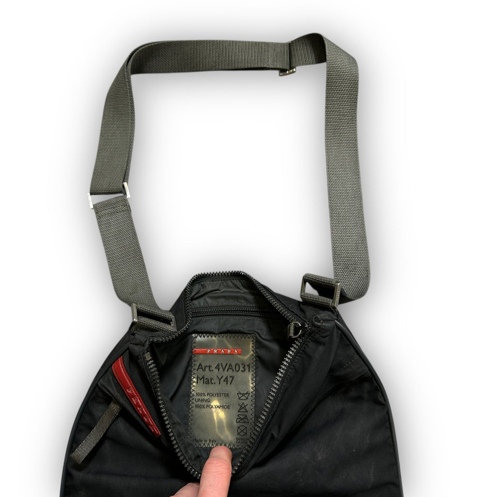 Black Prada Sport Side Bag