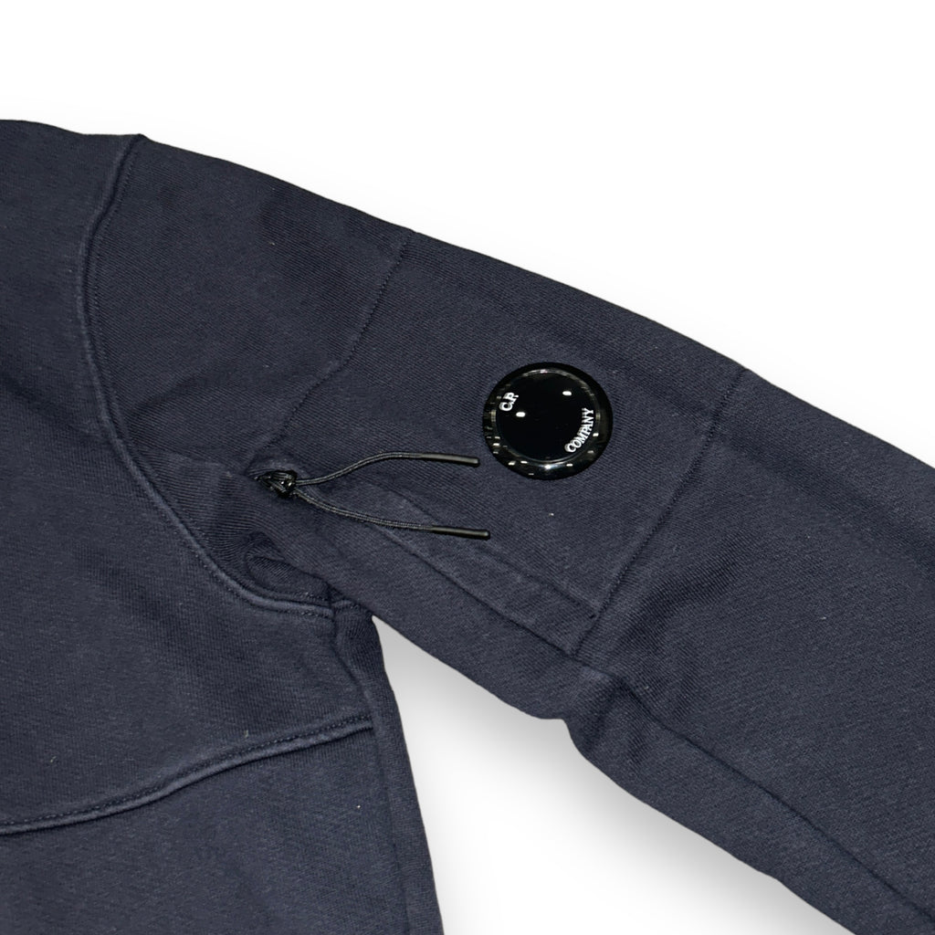 Navy CP Company Arm Lens Hoodie (M)