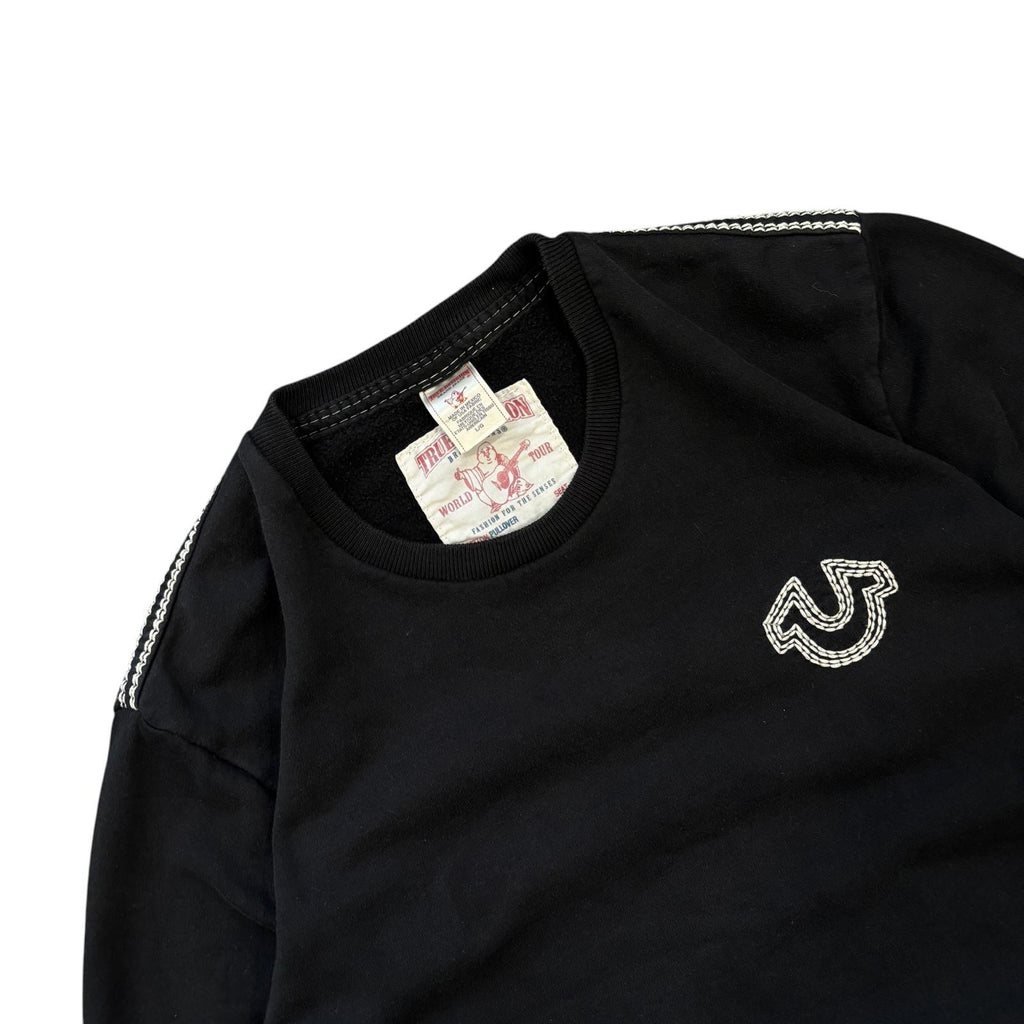 True Religion Contrast Stitch Sweatshirt (L)