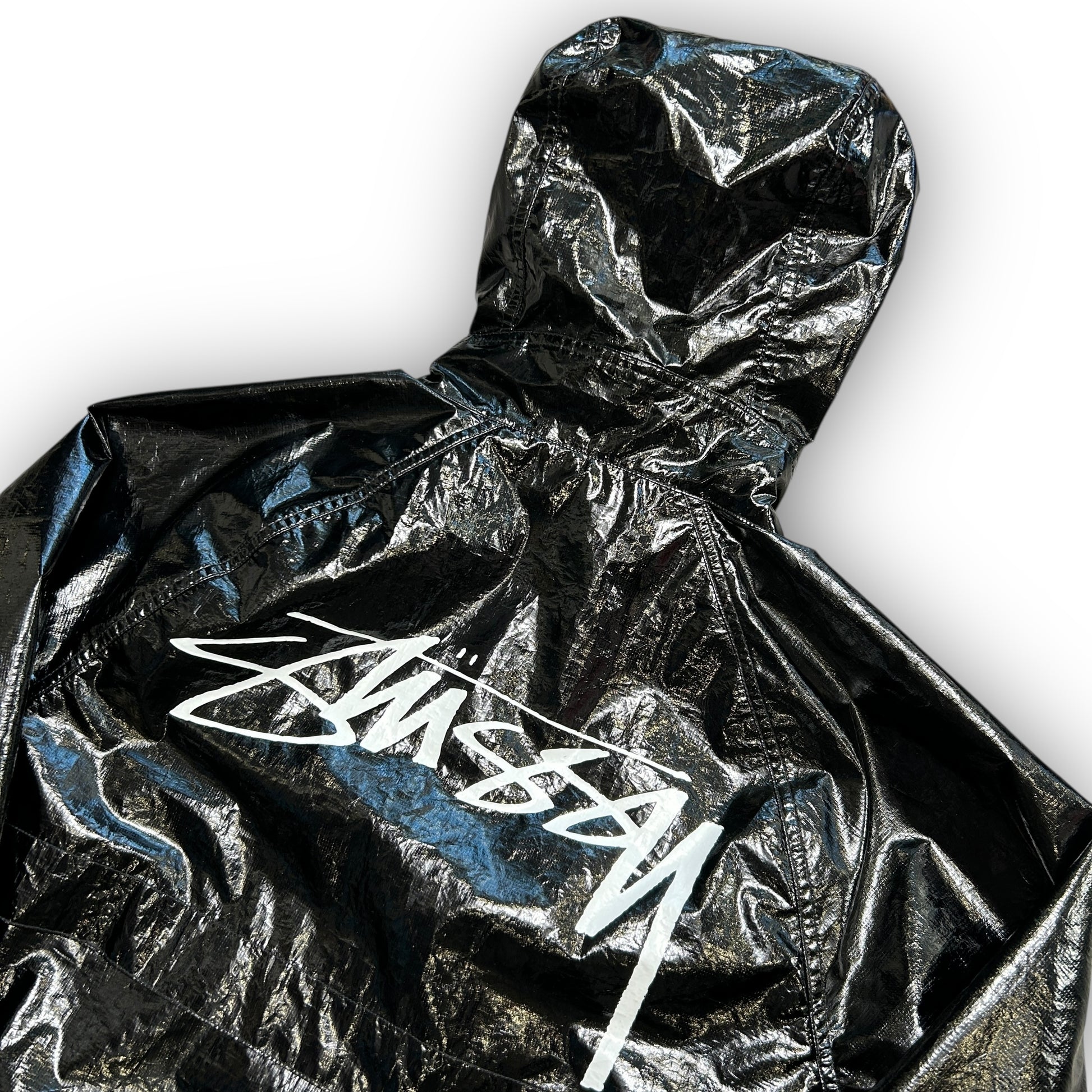 Stussy Beach Shell Coated Ripstop Jacket (S)