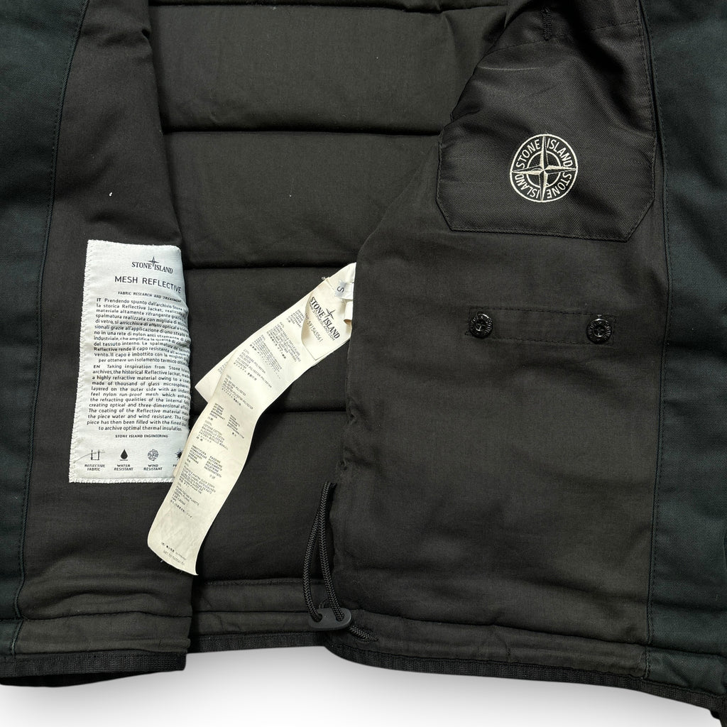 A/W 13 Stone Island Mesh Reflective Jacket (S)