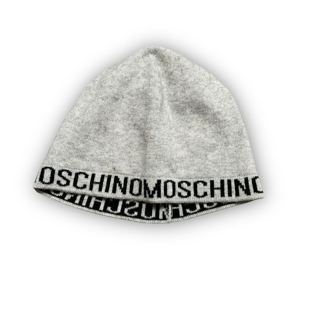 Grey Moschino Beanie