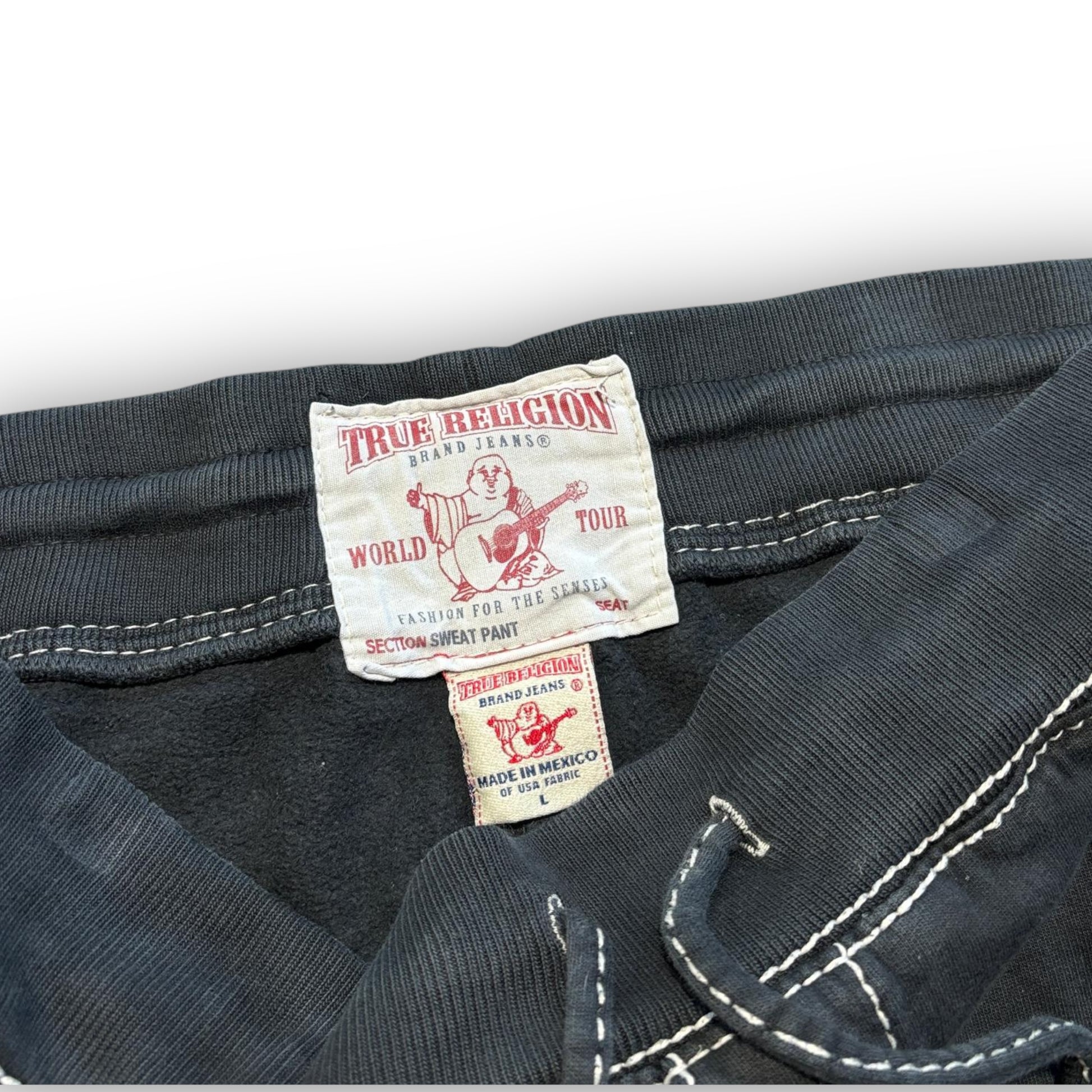 True Religion Triple Stitch Joggers (L)