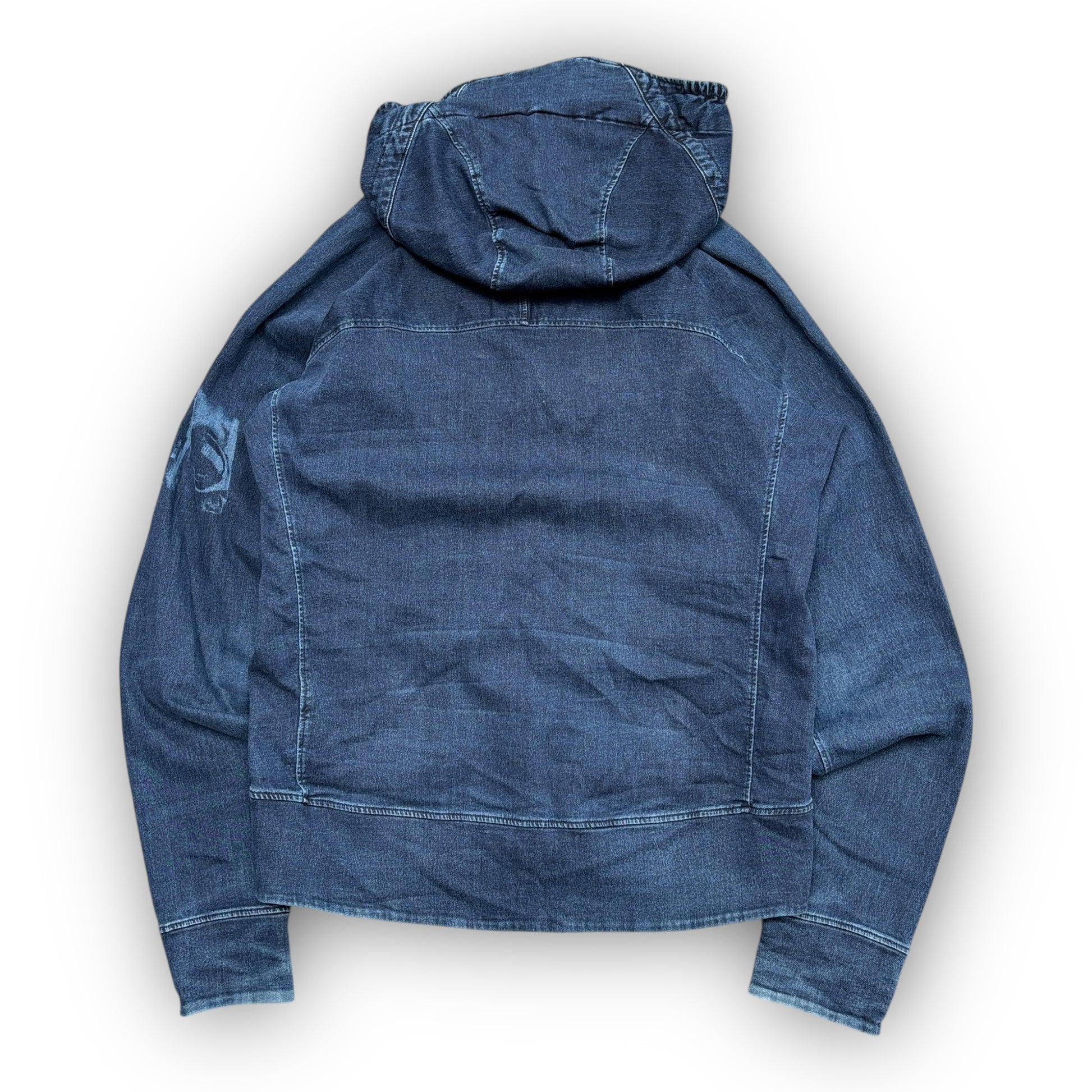 C.P Company Denim Future Fleece Jacket (M)