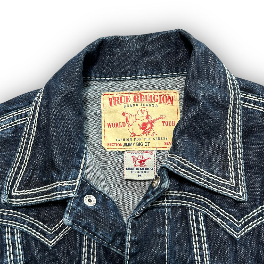 True Religion Big Stitch Denim Jacket (M)