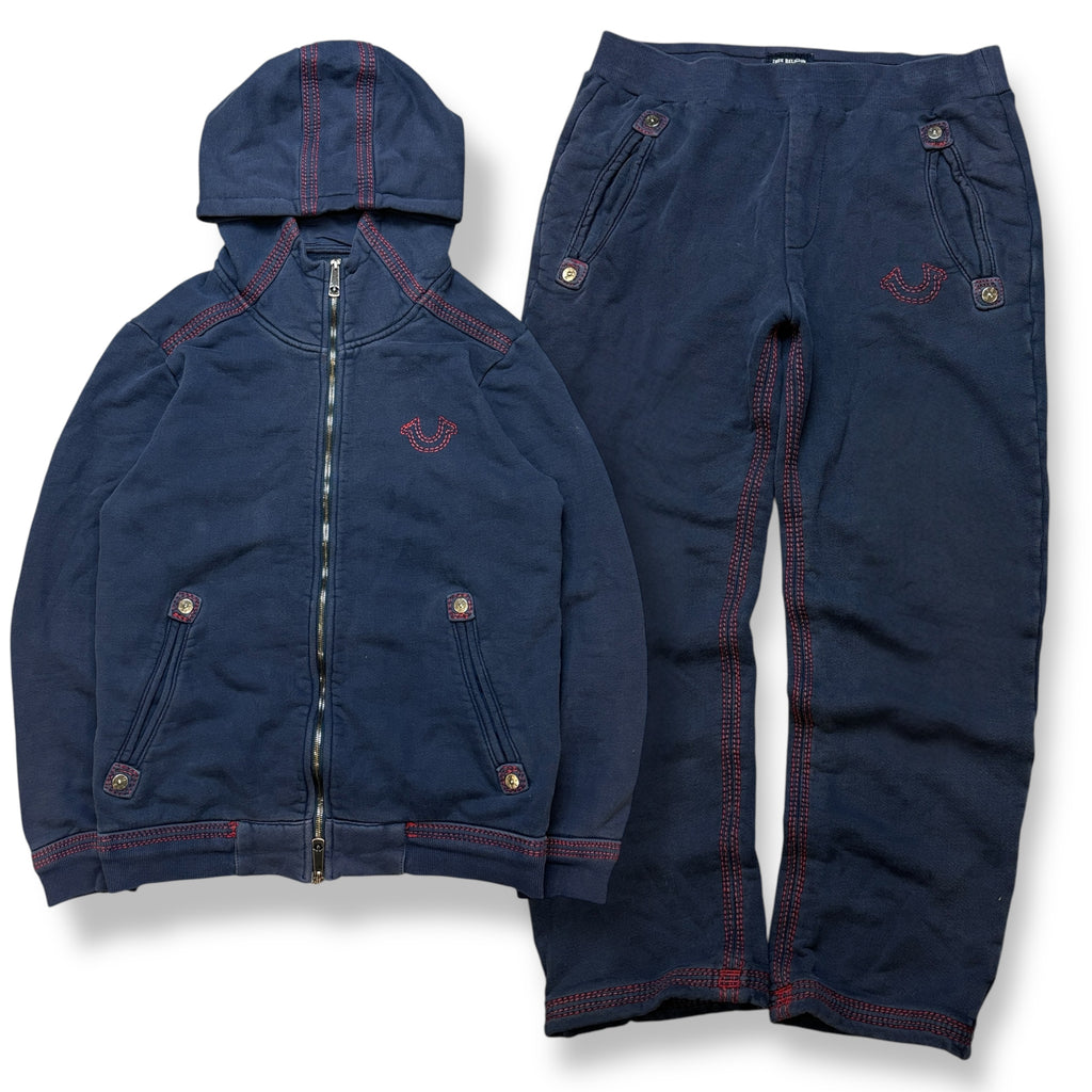 00s True Religion Contrast Stitch Tracksuit (M)
