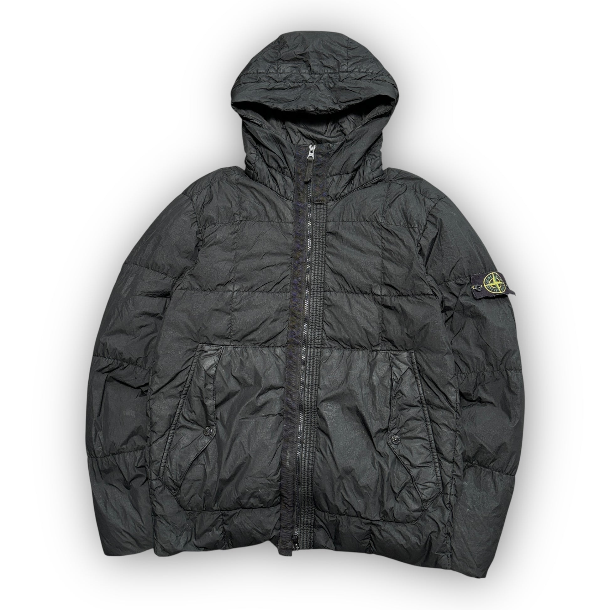 Stone Island Crinkle Reps Puffer Jacket (L)