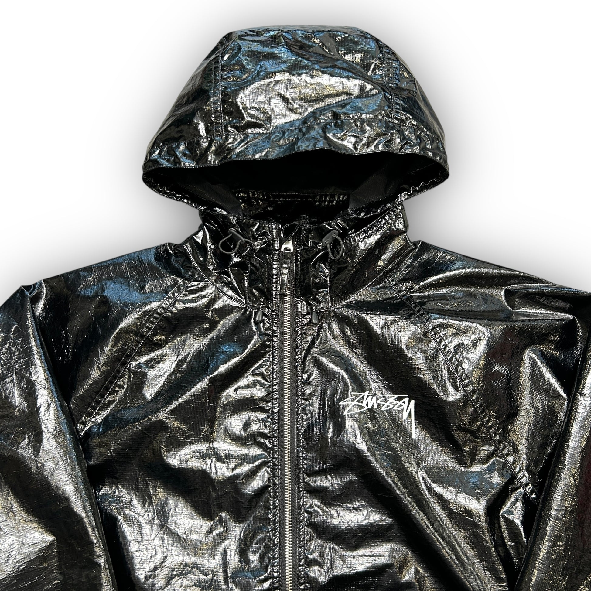 Stussy Beach Shell Coated Ripstop Jacket (S)
