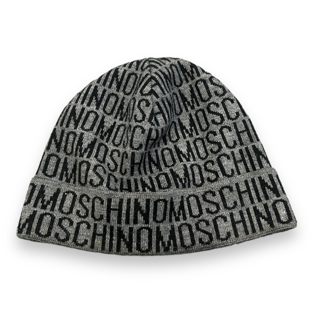 Moschino Monogram Beanie Hat