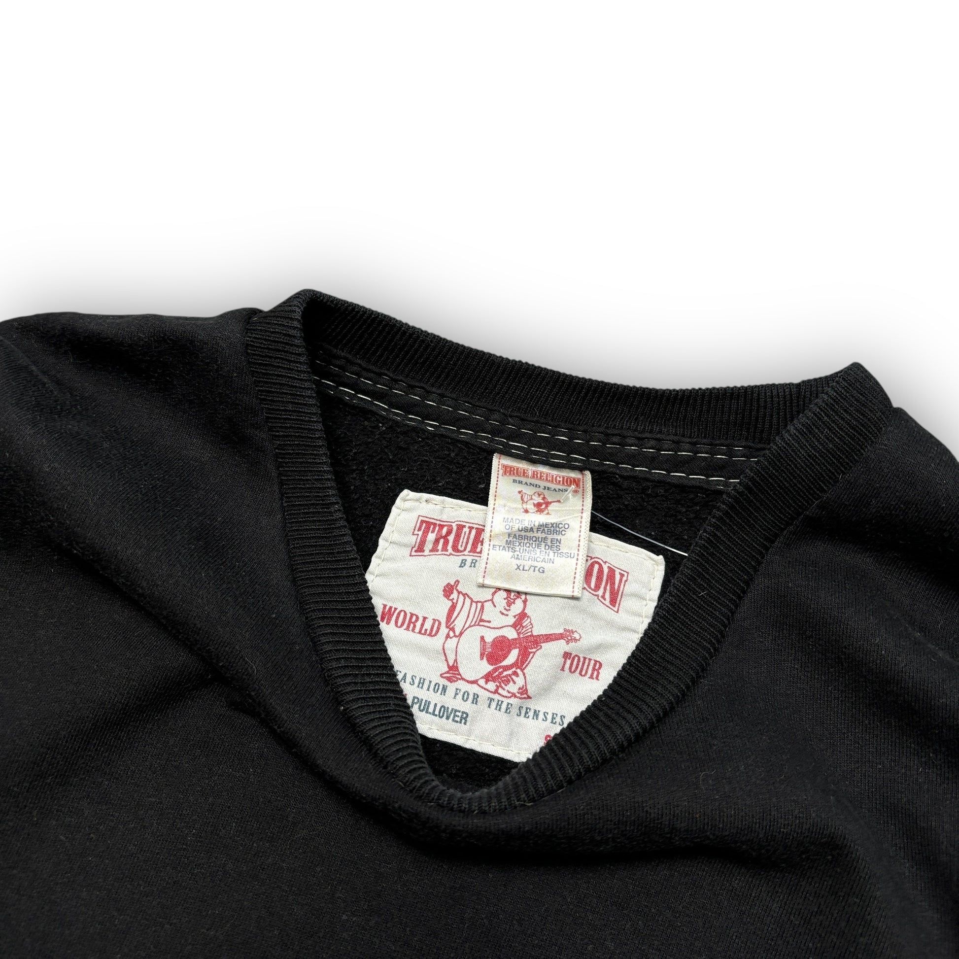 True Religion Contrast Stitch Sweatshirt (XL)