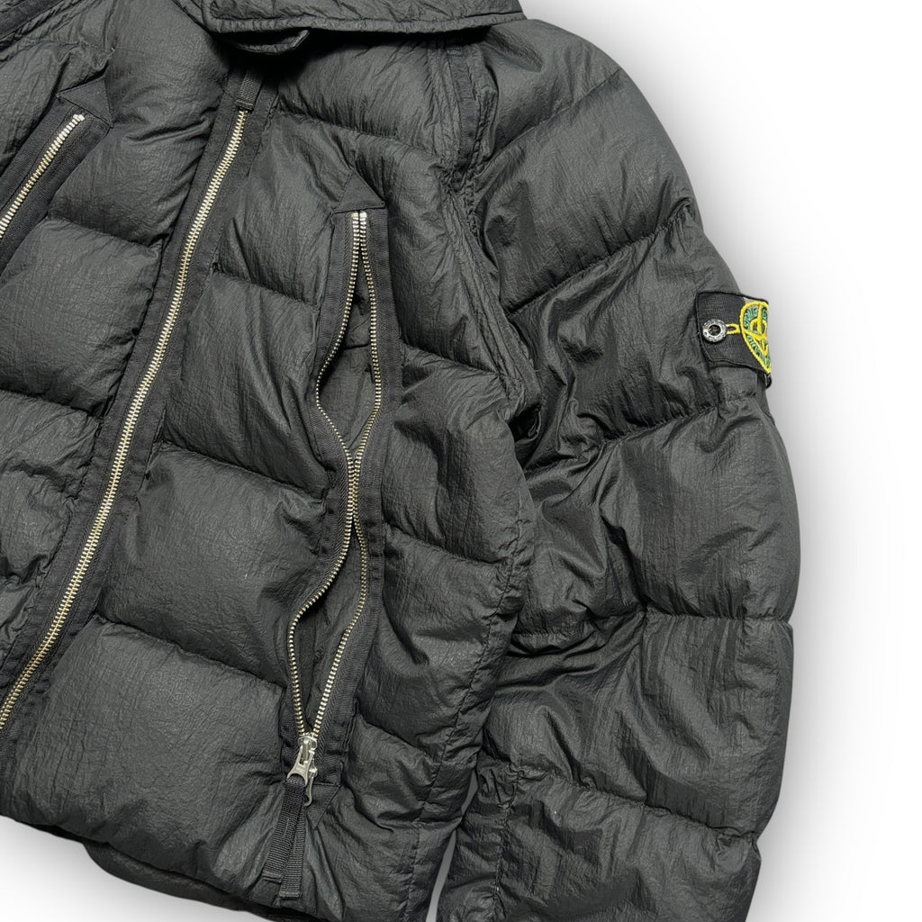2009 Stone Island Opaque Mesh Badge Puffer (M)