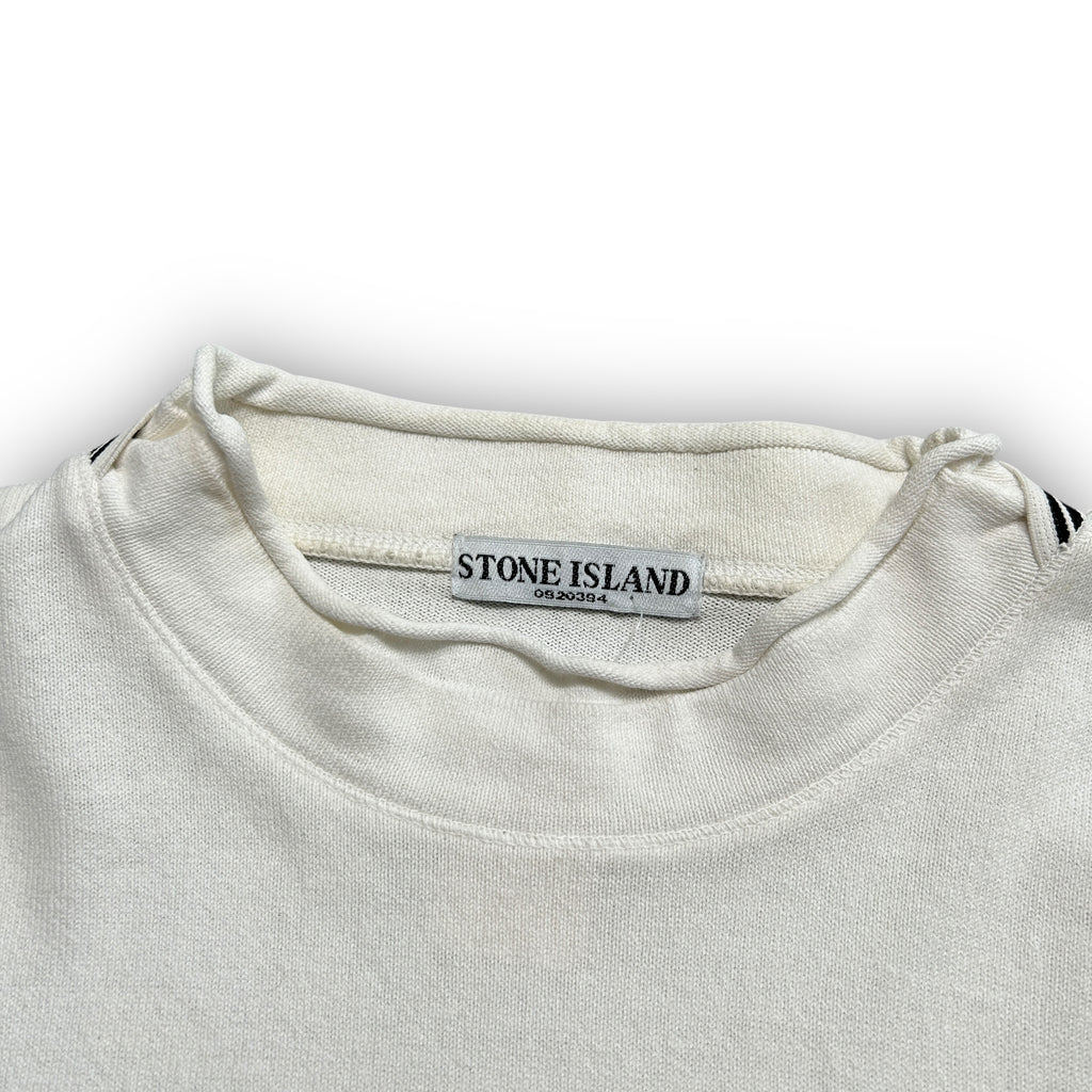 2006 White Stone Island Knit Jumper (M)
