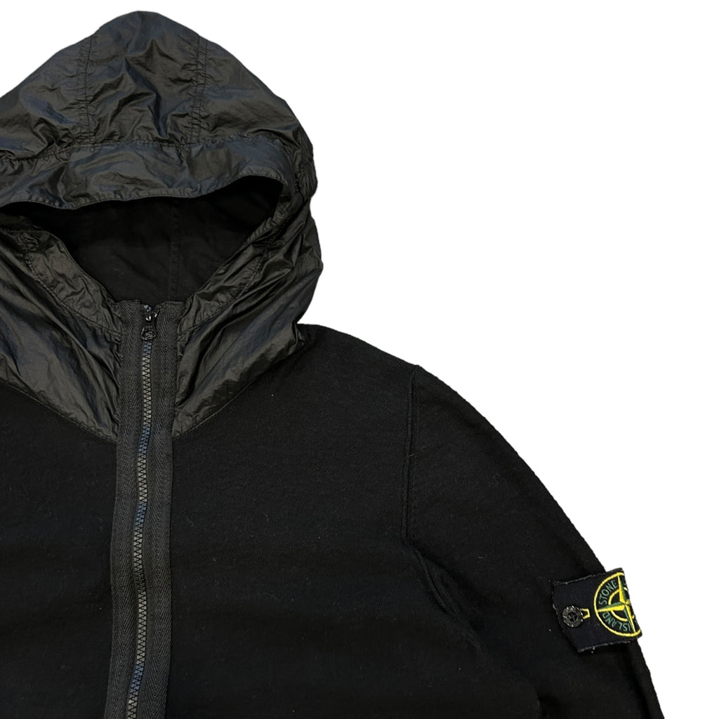 Stone Island Hooded Knit Jacket (L)