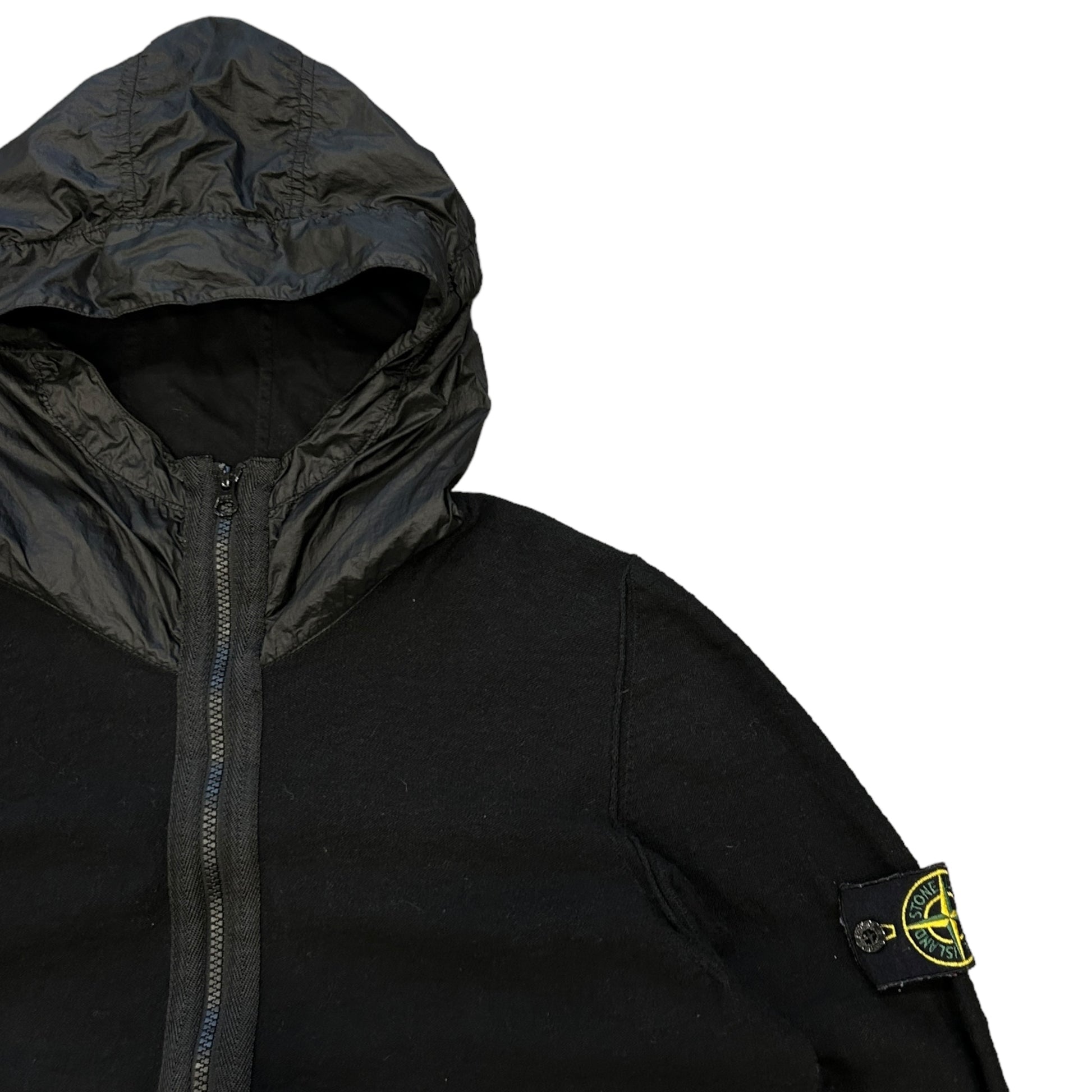 Stone Island Hooded Knit Jacket (L)