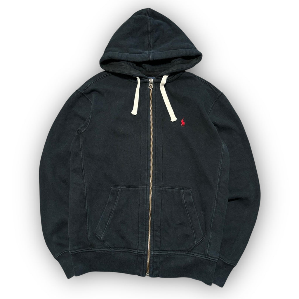 Black Polo Ralph Lauren Heavyweight Hoodie (M)