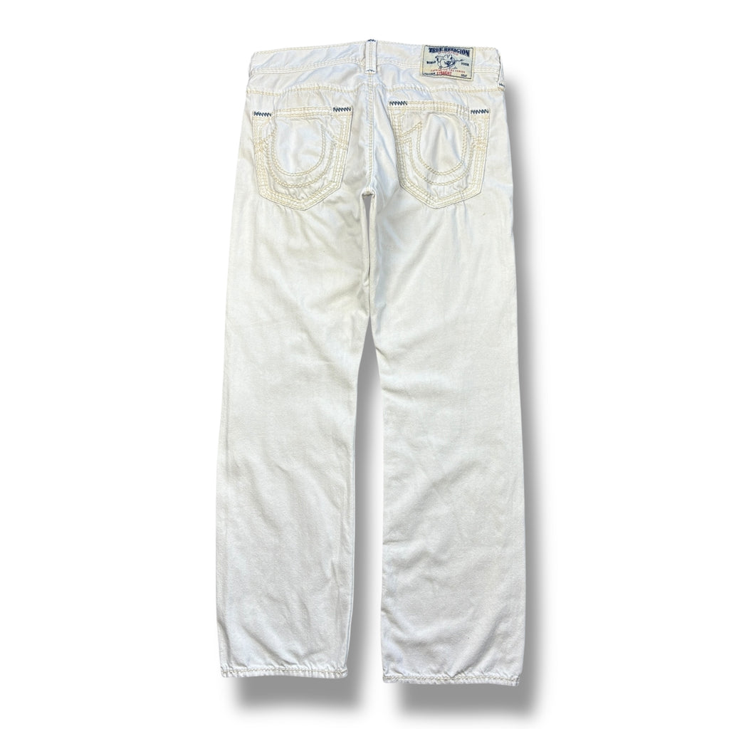 White True Religion Jeans (36")