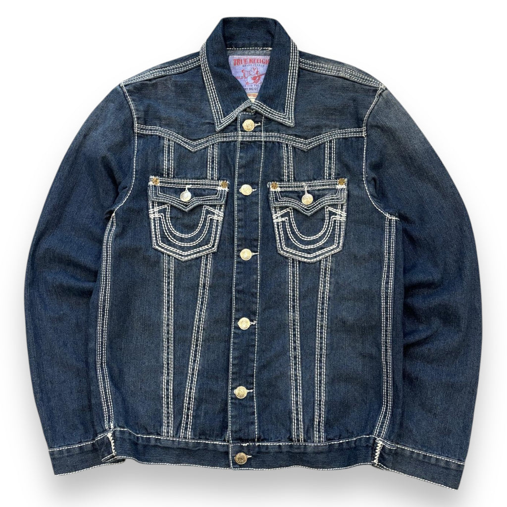 True Religion Big Stitch Denim Jacket (XL)