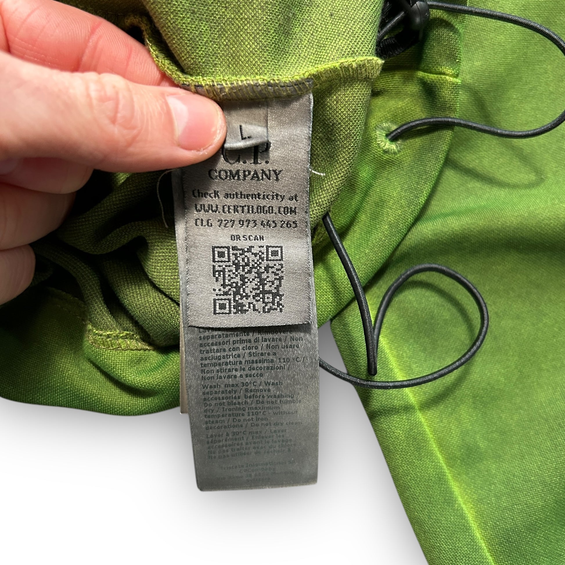 C.P Company Eclipse Re-Colour Hoodie (L)