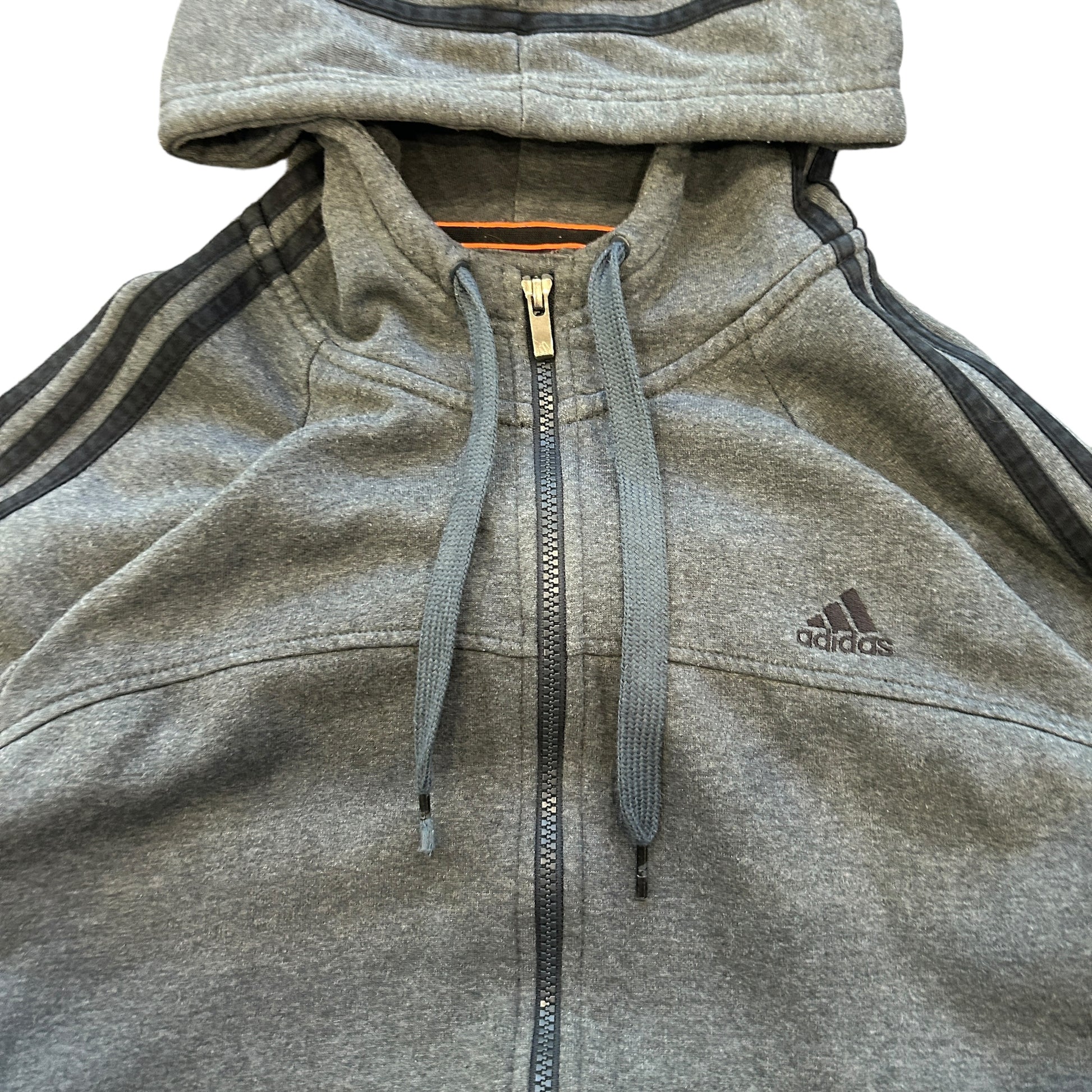 00s Grey Adidas Baggy Tracksuit (L)