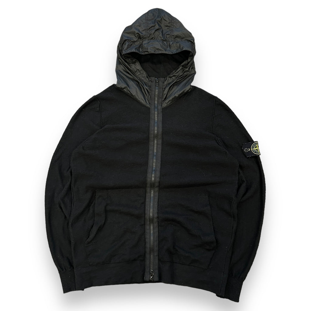 Stone Island Hooded Knit Jacket (L)