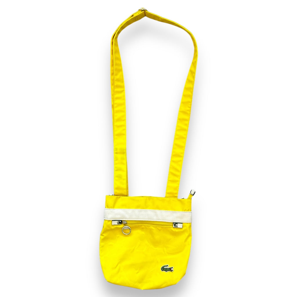00s Yellow Lacoste Sport Bag
