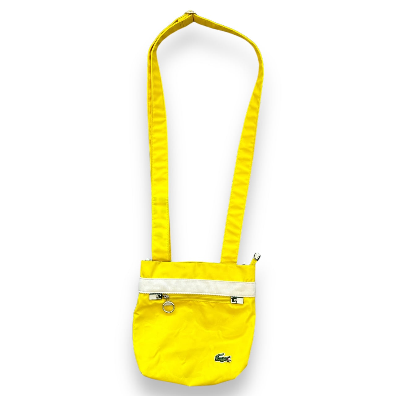 00s Yellow Lacoste Sport Bag