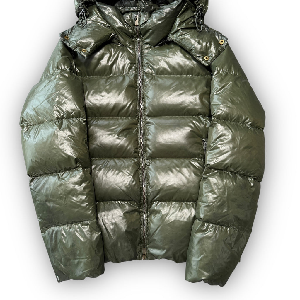 Green Puffer Coat (M)
