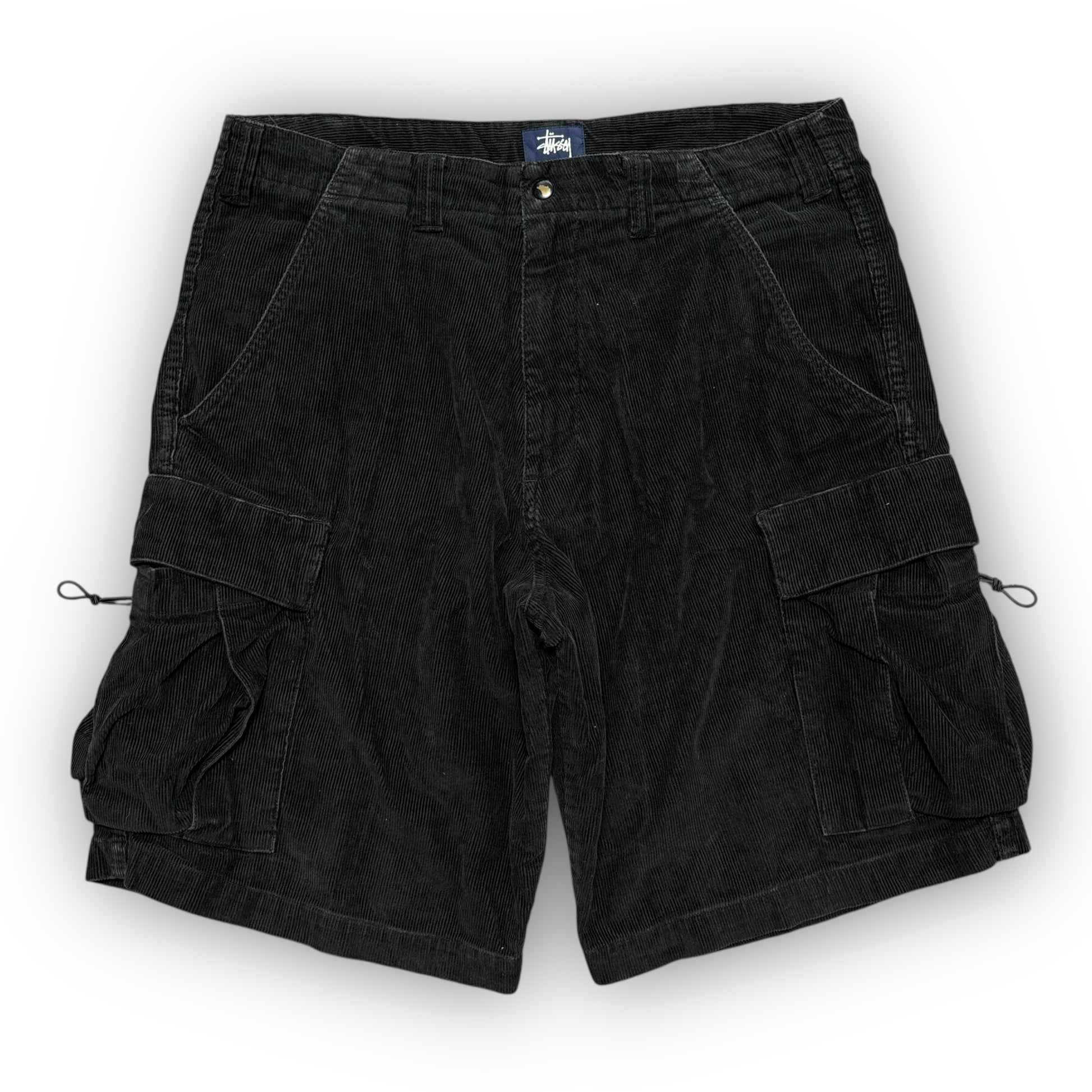 90s Stussy Jumbo Cord Jorts (33")