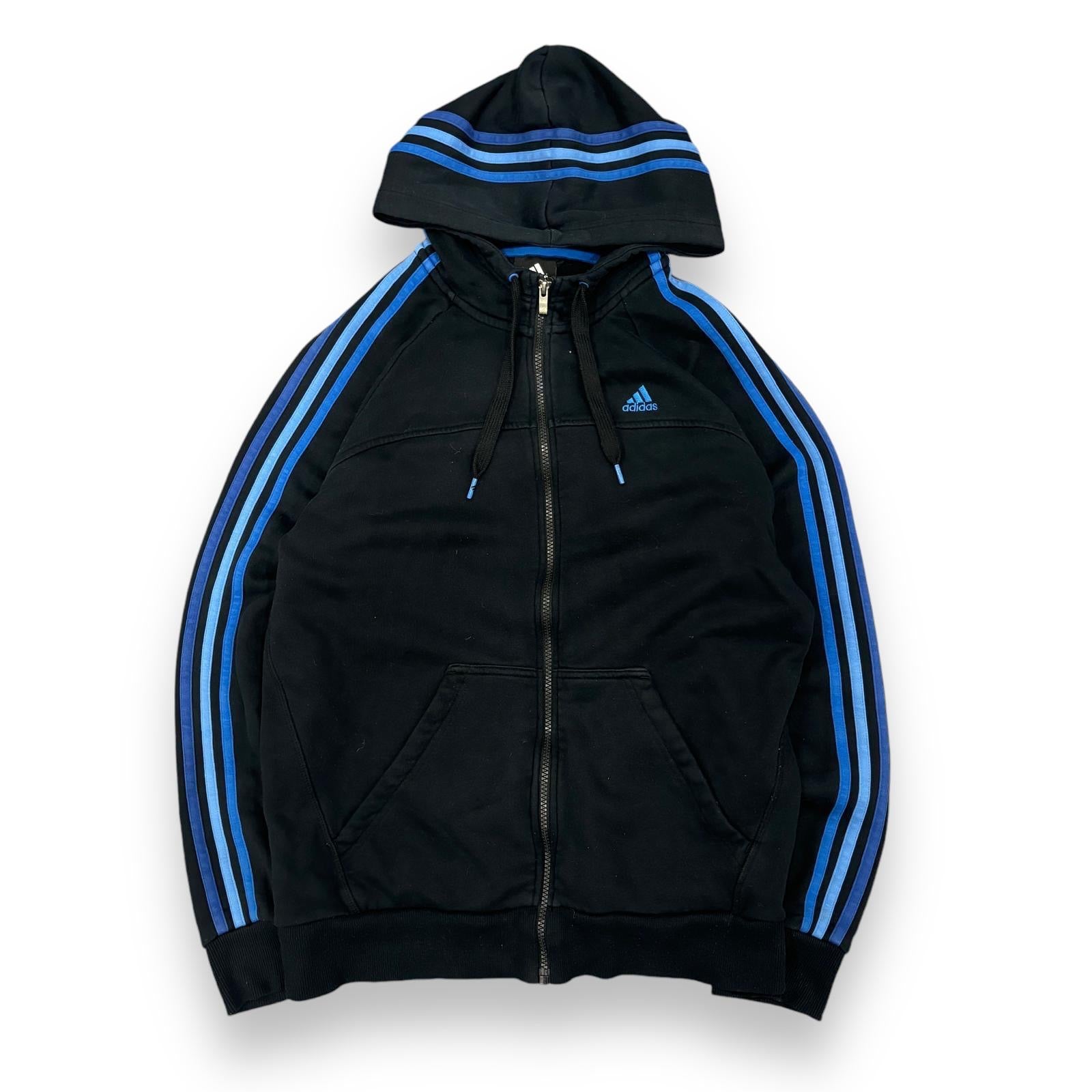 00s Black Adidas Essentials Hoodie (M)