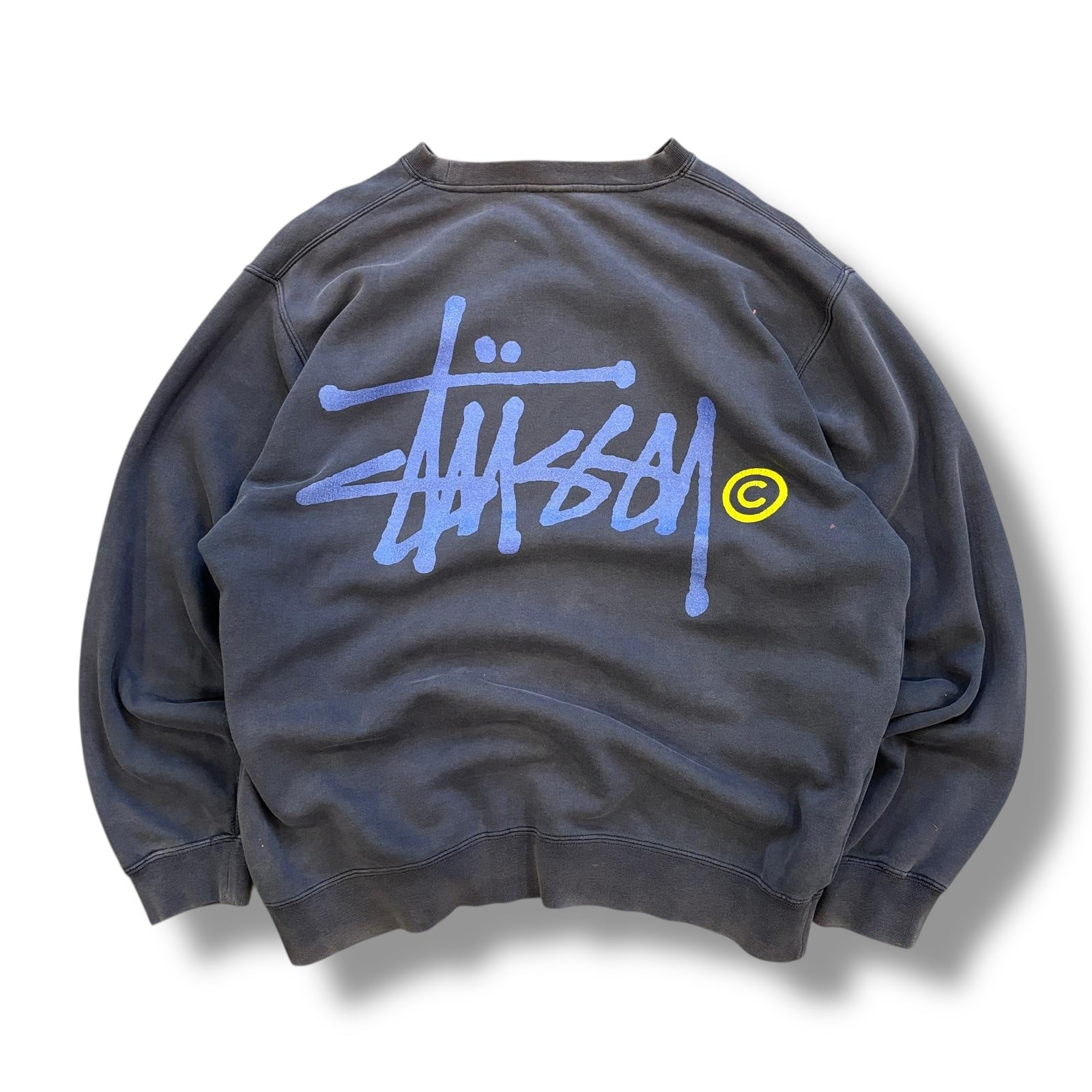 90s Stussy Graffiti Sweatshirt (M)