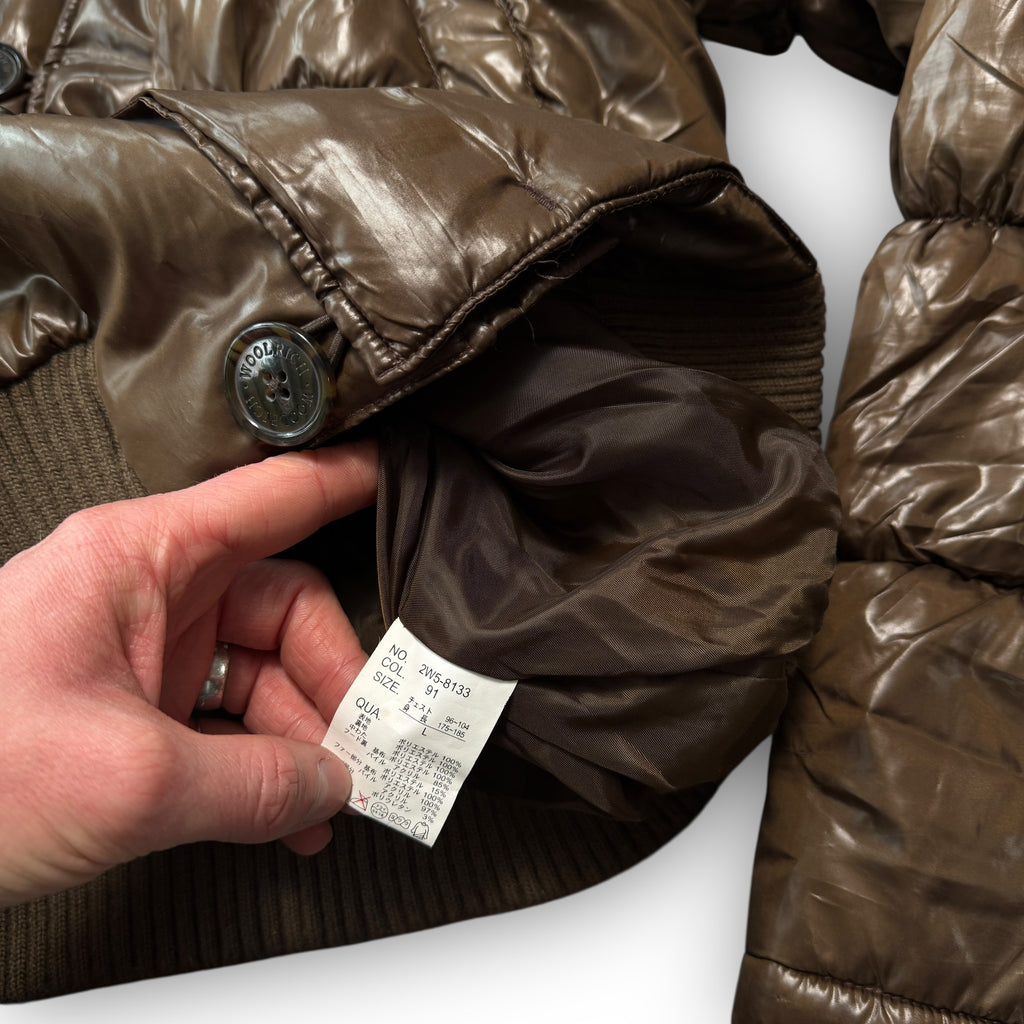 Brown Japanese Fur Puffer Coat (L)