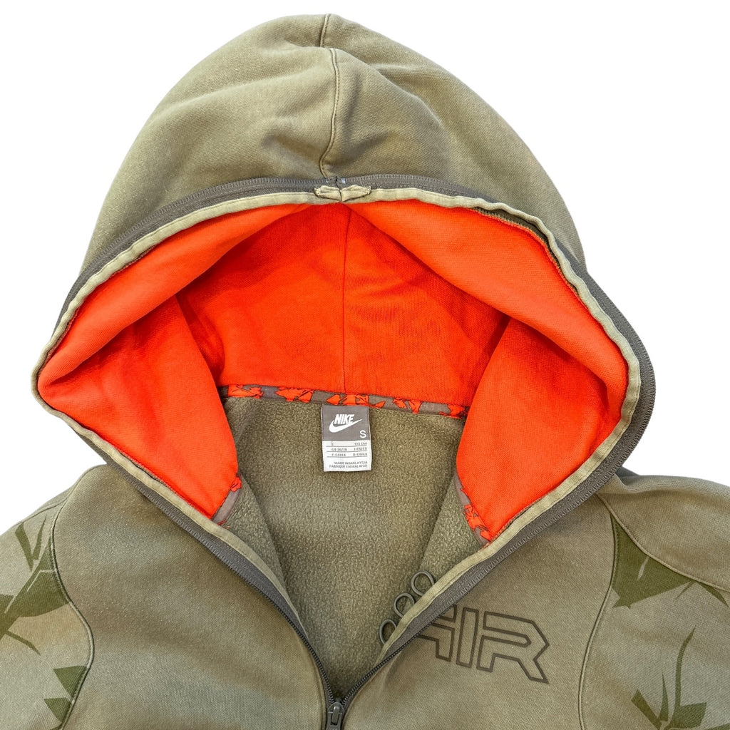 00s Nike Air Zipped Camo Hoodie (S)