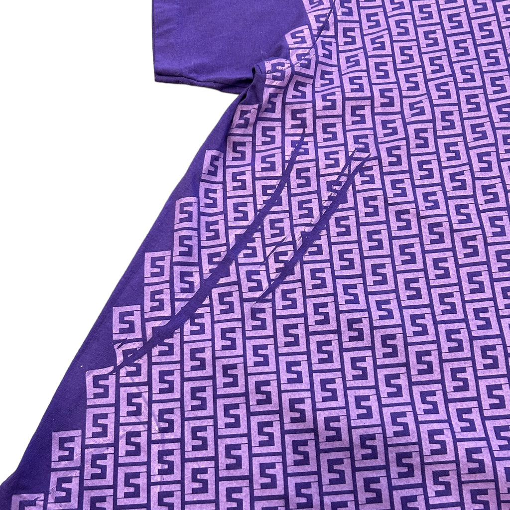 90s Stussy Fendi Purple Monogram Tshirt (L)