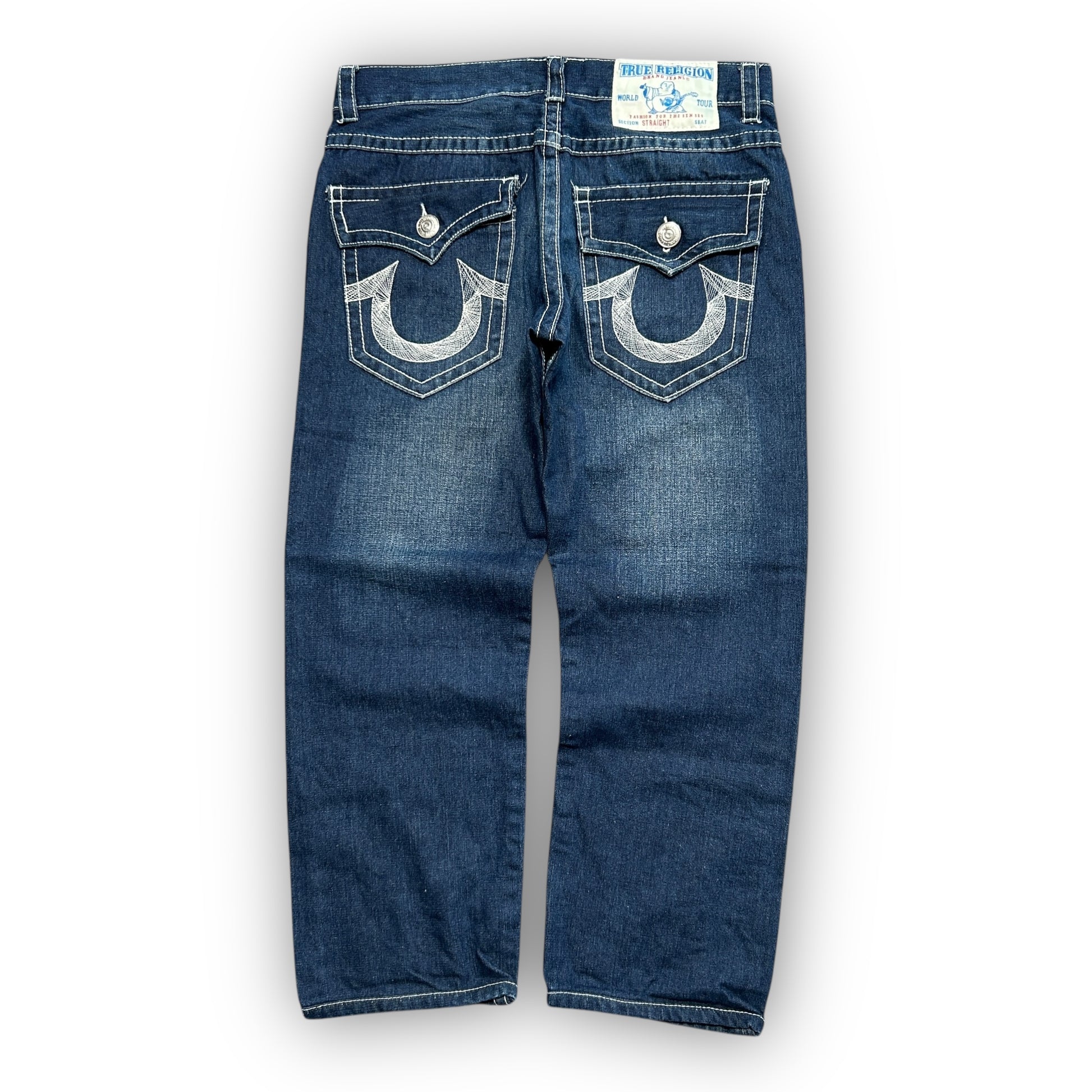 True Religion Big Stitch Jeans (34")
