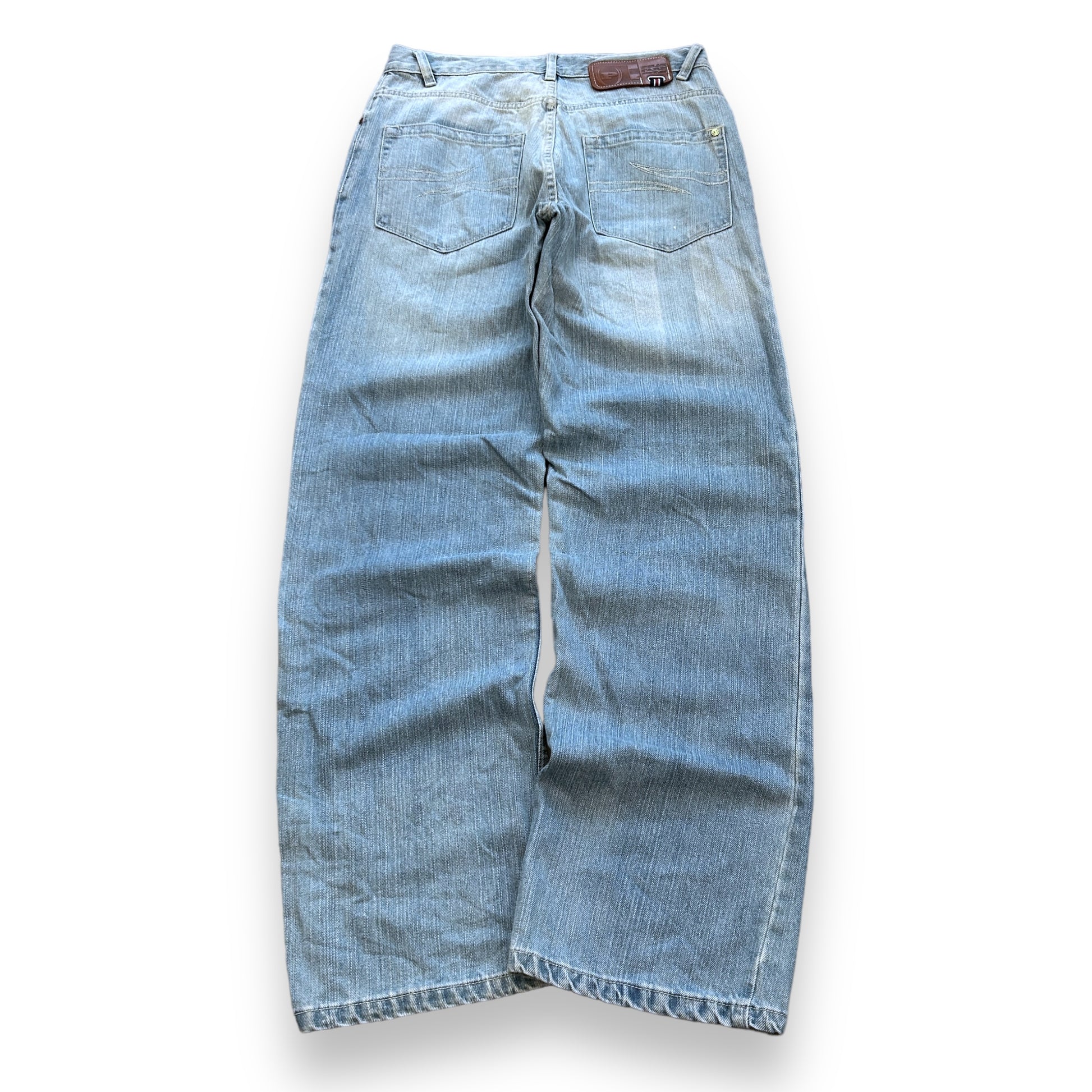 00s Phat Farm Embroidered Baggy Jeans (32")