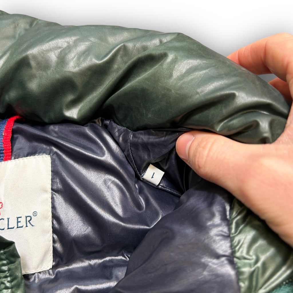 Green Moncler Maya Puffer Coat (S)