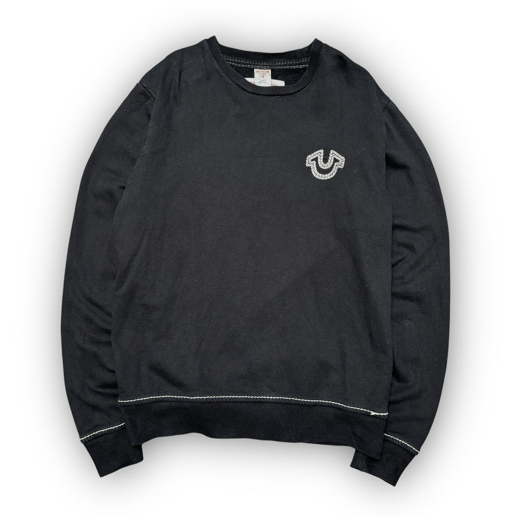 True Religion Contrast Stitch Sweatshirt (XL)