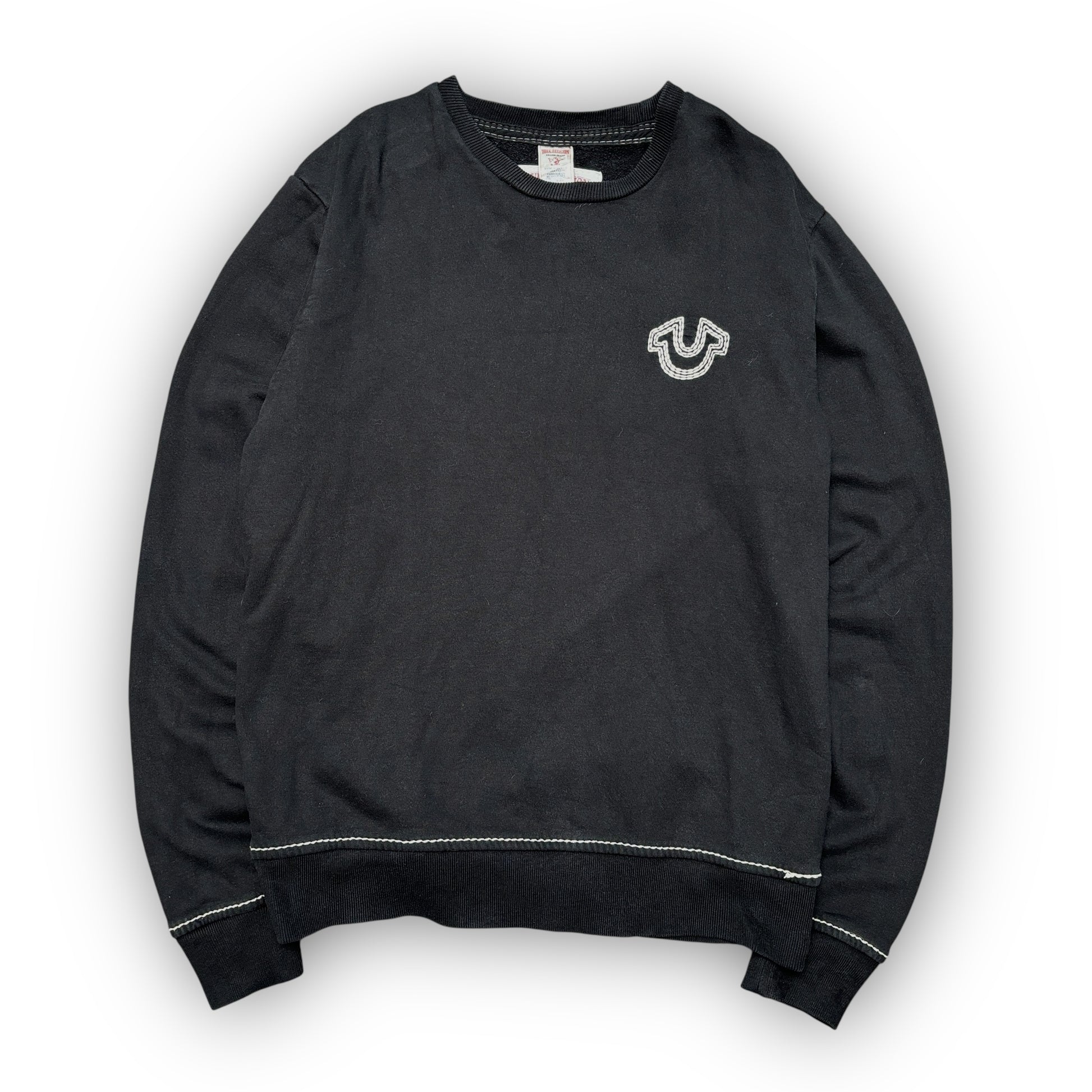 True Religion Contrast Stitch Sweatshirt (XL)