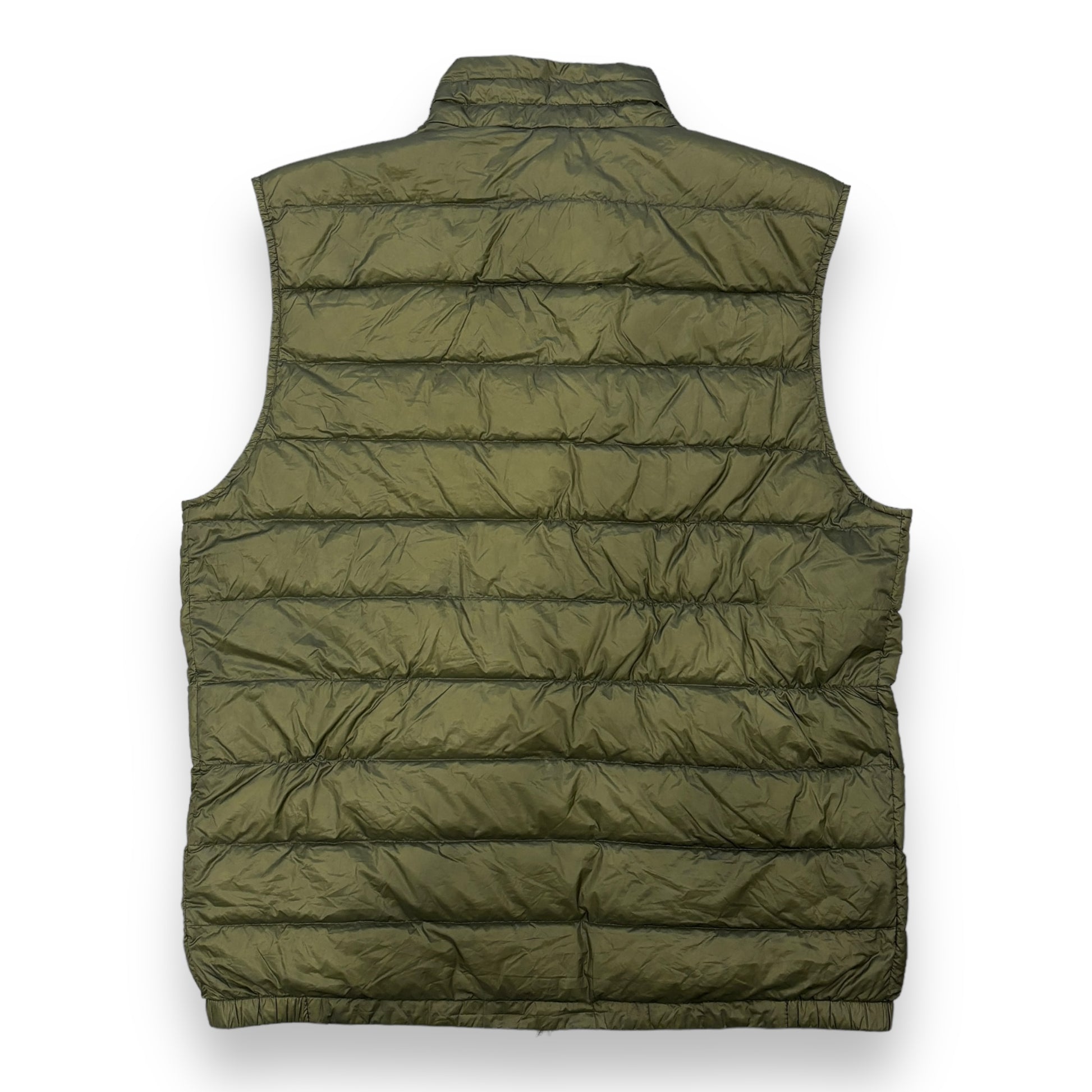 Moncler Khaki Padded Gilet (L)