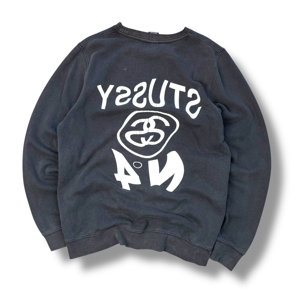 90s Stussy Graffiti Sweatshirt (M)