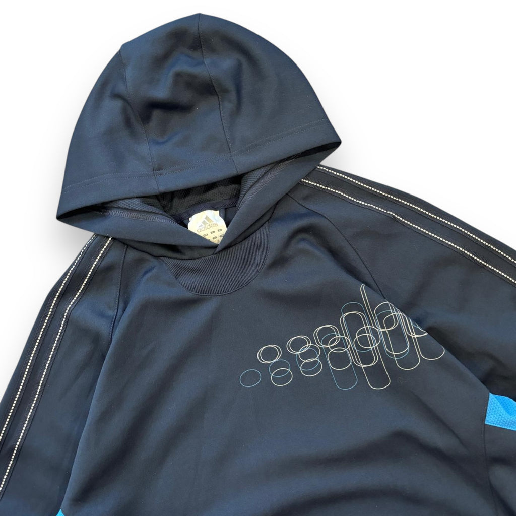 2000s Adidas Geometric Hoodie (L)